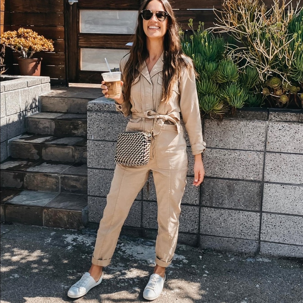 Alex Mill Expedition Jumpsuit in Washed Twill
